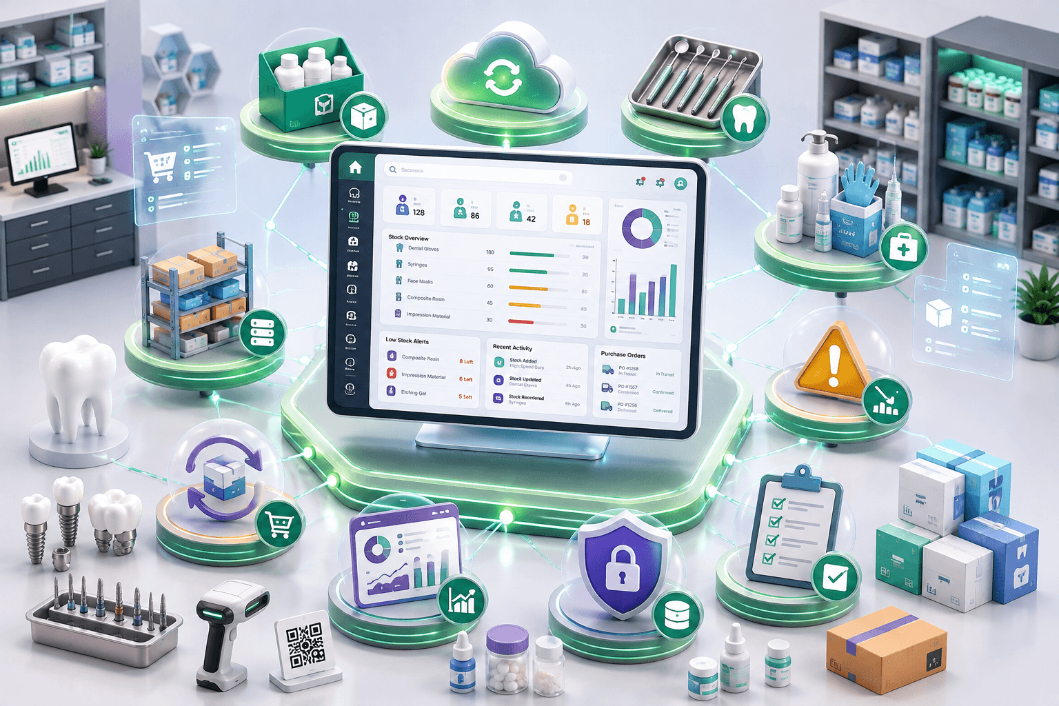 Effortless Inventory Management for Dental Clinics: One System to Manage All Your Clinic Supplies